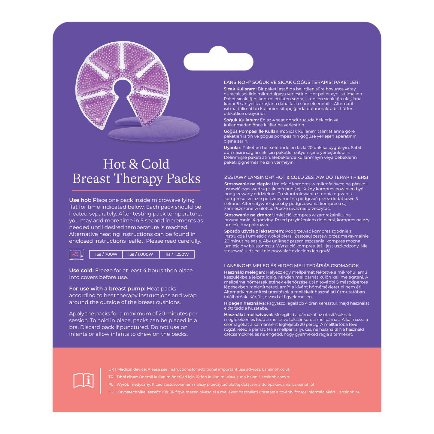 Lansinoh Hot & Cold Breast Therapy