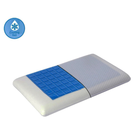 Breathable Kids Memory Foam Pillow with Cool Gel