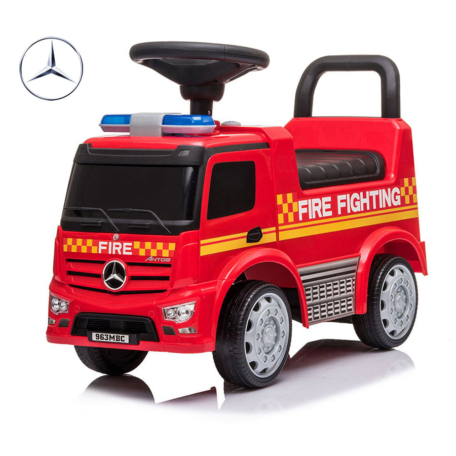 Fire engine store ride on car