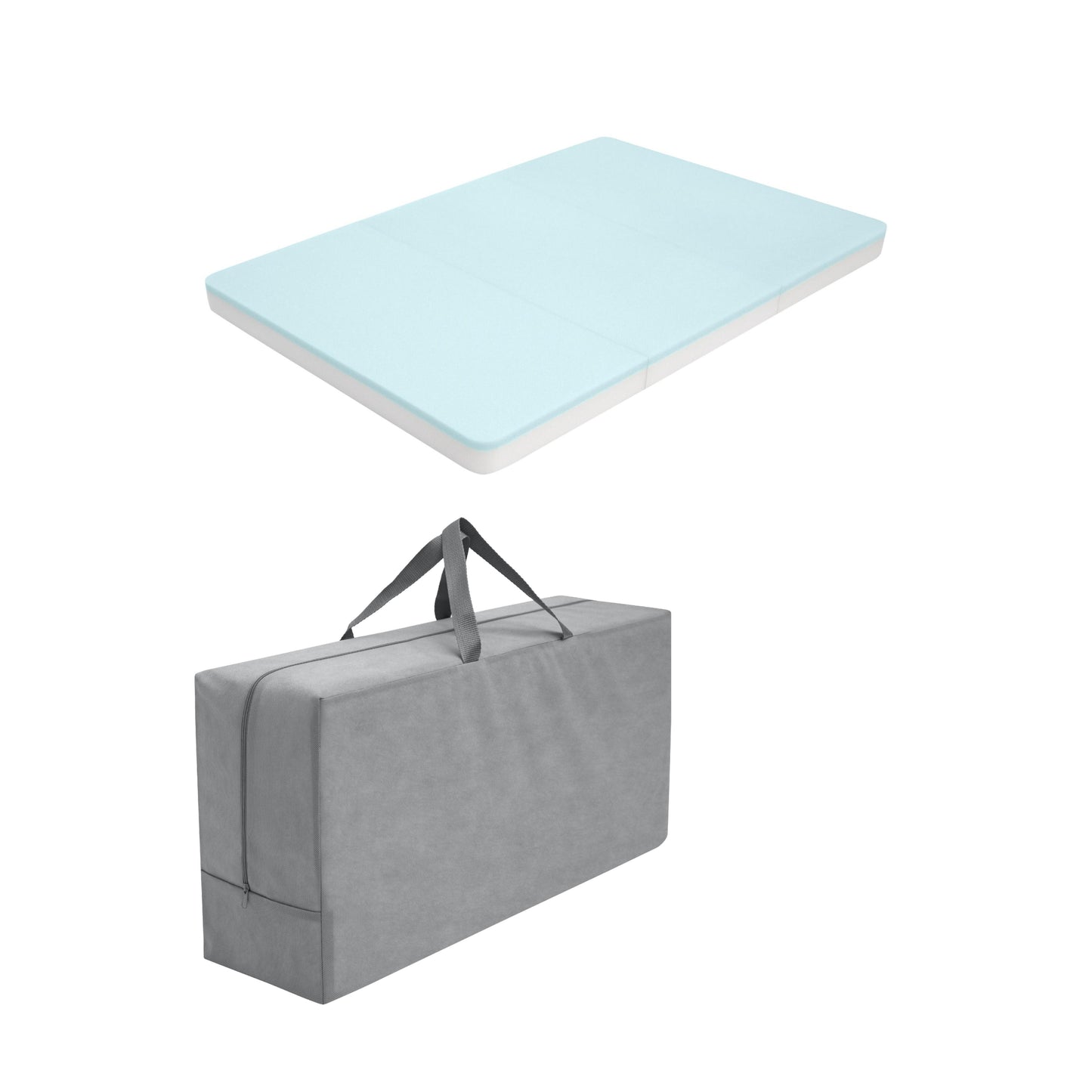 Foldable Memory Foam Mattress with Cooling Gel