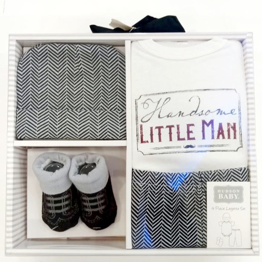 4 Piece Baby Layette Giftset