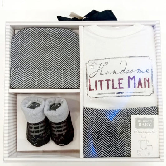 4 Piece Baby Layette Giftset