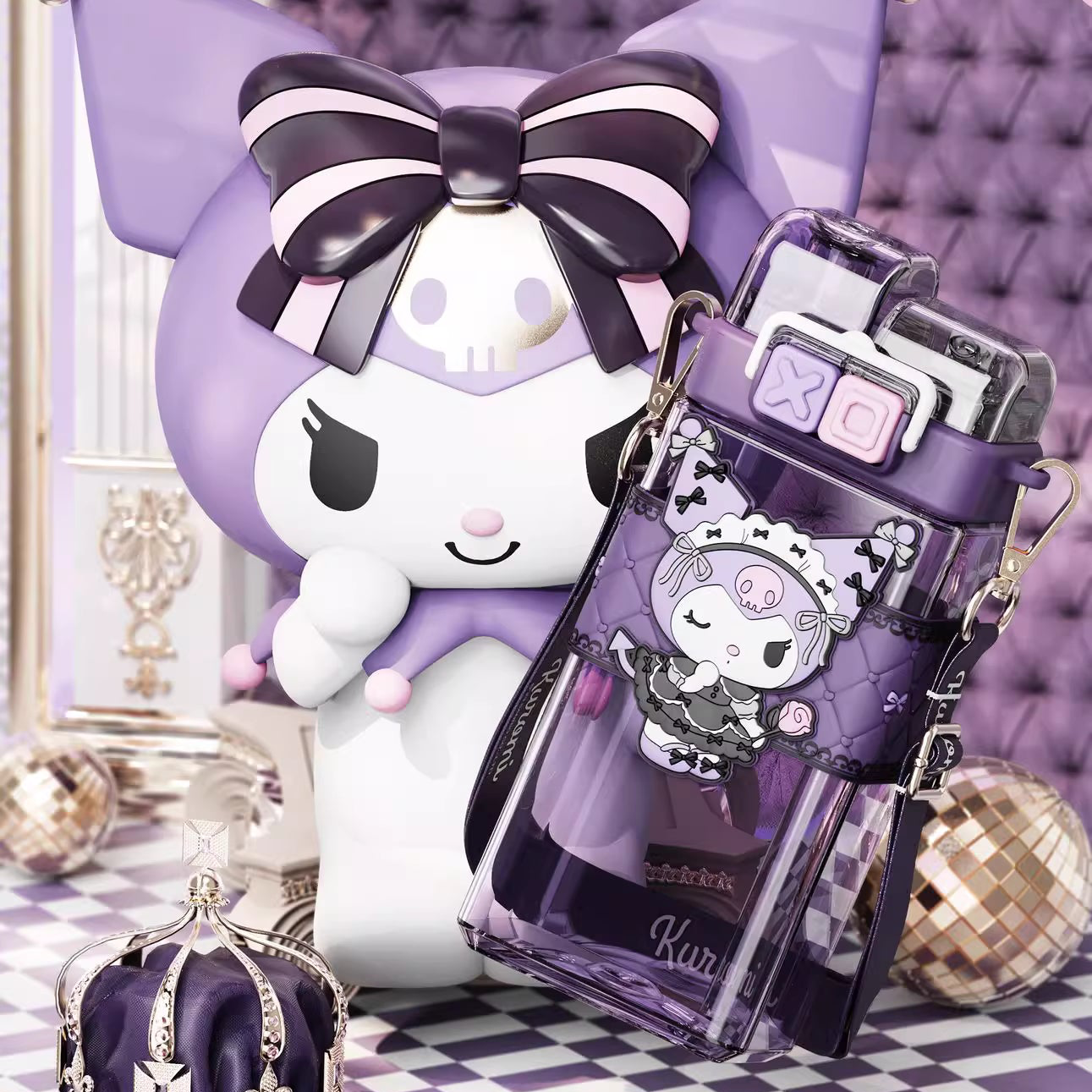 Kuromi Tritan Waterbottle 520ml