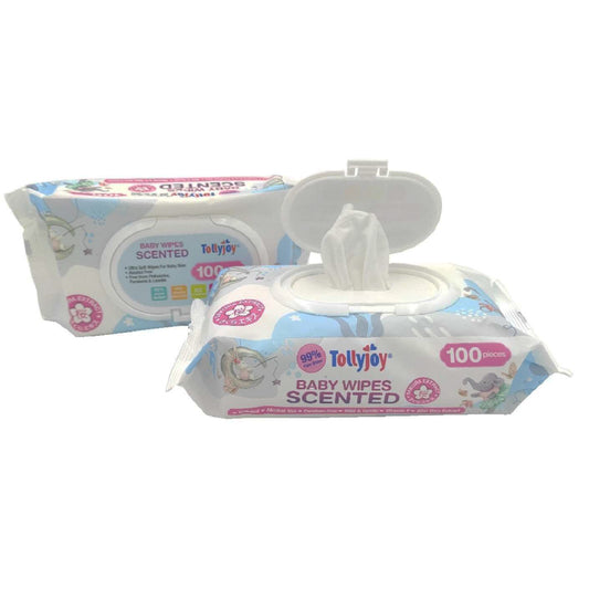 Tollyjoy Scented Wipes Sakura Extract 100s (Twin pack)