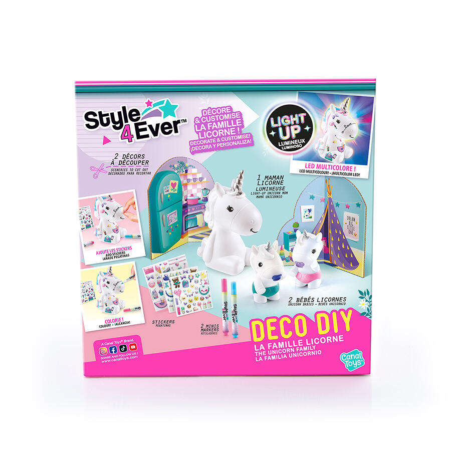Style 4 Ever The Unicorn Family Light Up