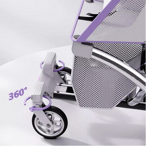 Ai City 1 Sec Auto-Fold Cabin Stroller (Black Only)