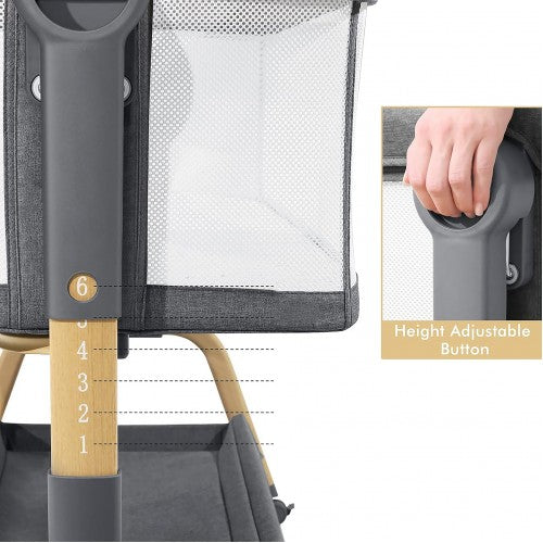 iKrib Rockee Co-Sleeping Bedside Crib