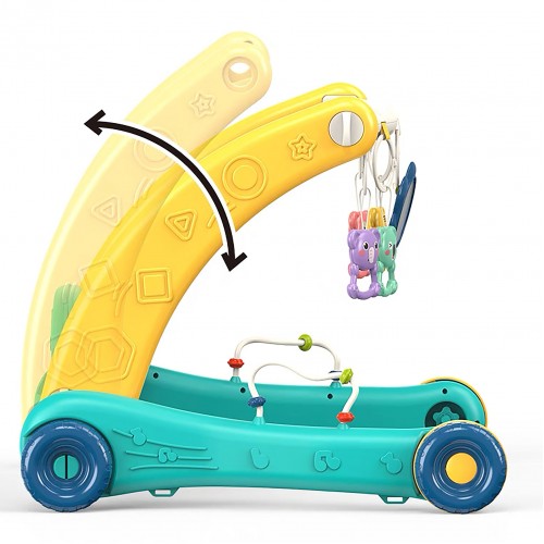 2 In 1 Pedal Piano Harps Gym/Walker - Bunny