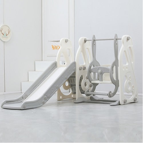 Smart System Safety 3 in 1 Toddler Slide/Swing Playground - Grey