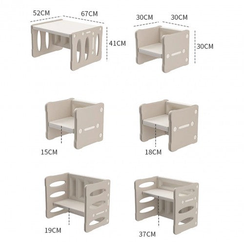 Children Multi Learning Table & Chair Set