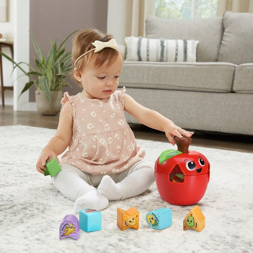 LeapFrog Spin and Change Apple Shape Sorter