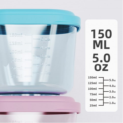 Air Food Storage Containers - 6pcs