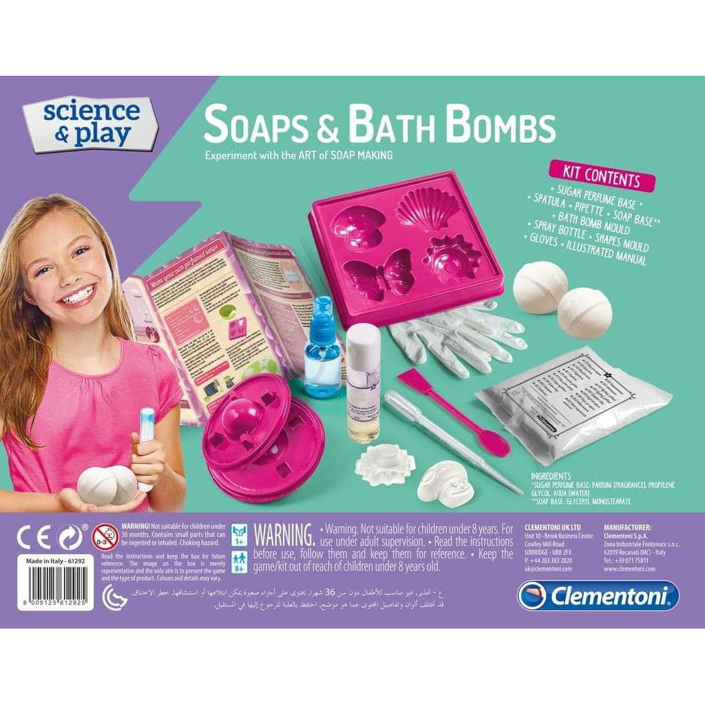 Clementoni Science & Play Soap and Bath Bomb