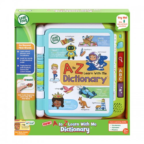 LeapFrog A to Z Learn With Me Dictionary – Kiddy Palace