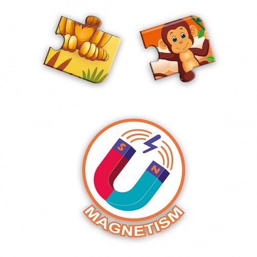Montessori Educative Magnetic Jigsaw Puzzle 40pieces