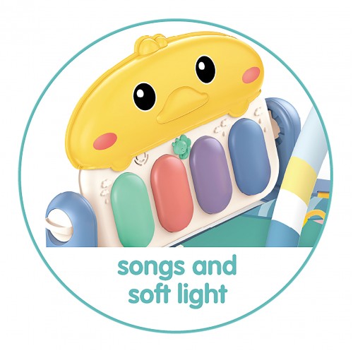 Pedal Piano Harps Gym - Ducky