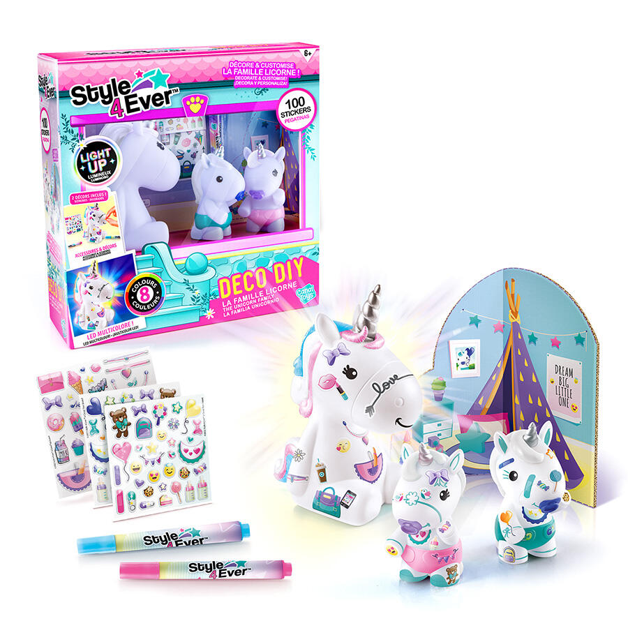 Style 4 Ever The Unicorn Family Light Up