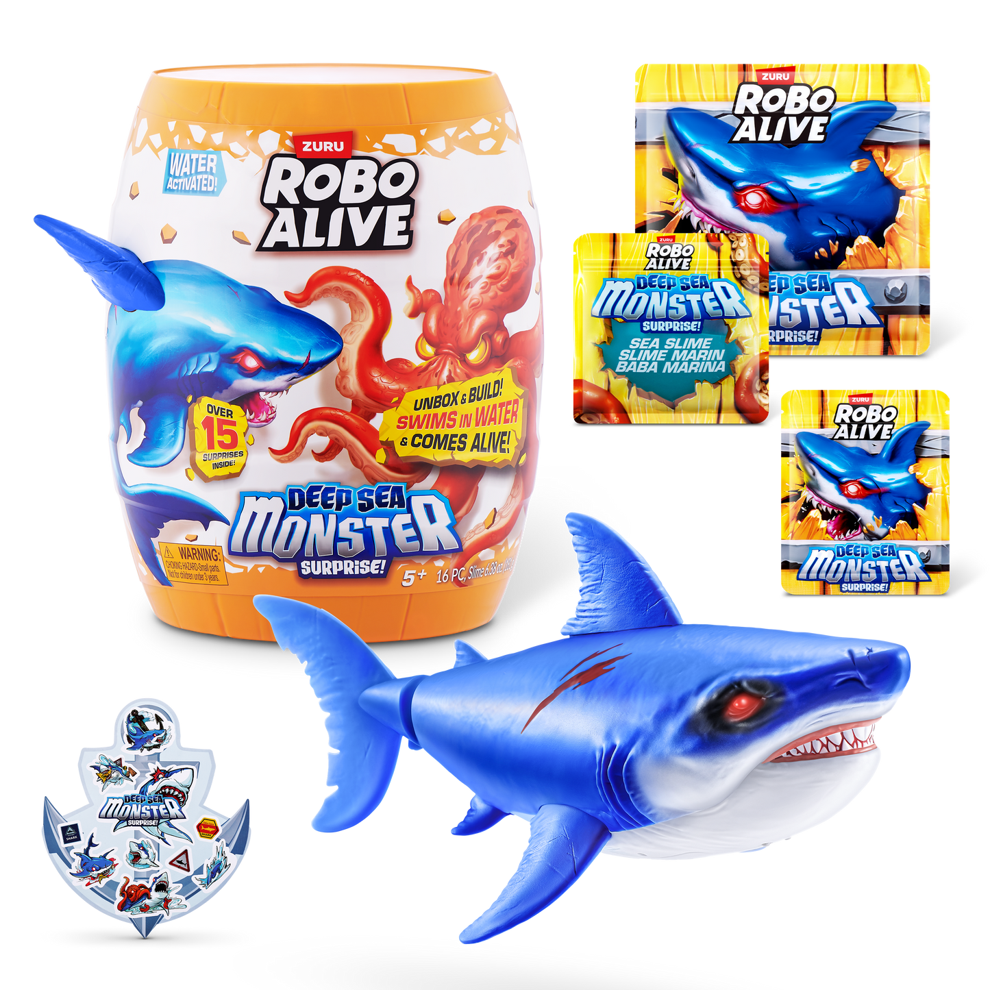 Robo Alive Deep Sea Monster Surprise by ZURU