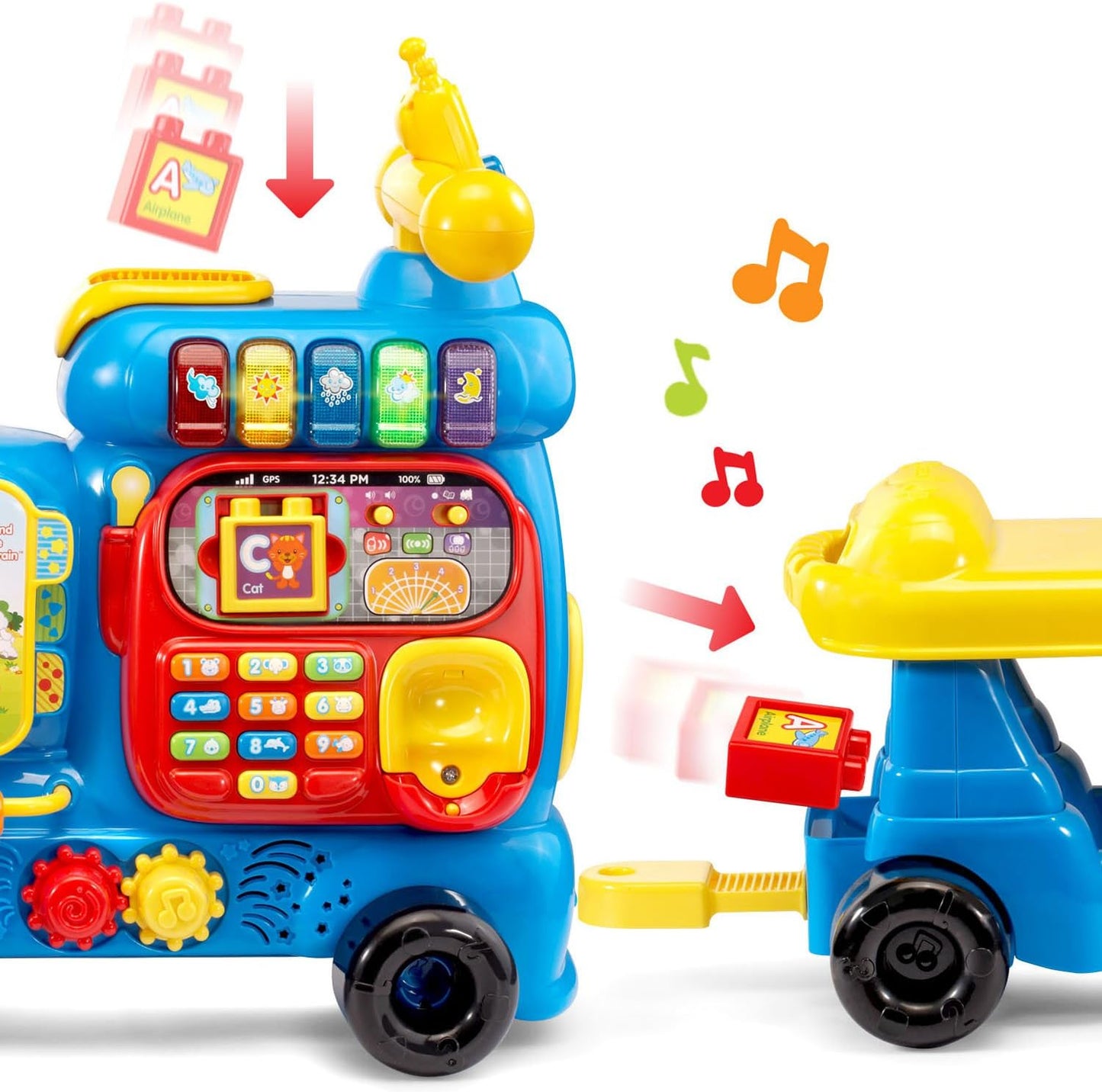 VTech Sit-to-Stand Ultimate Alphabet Train (Blue)