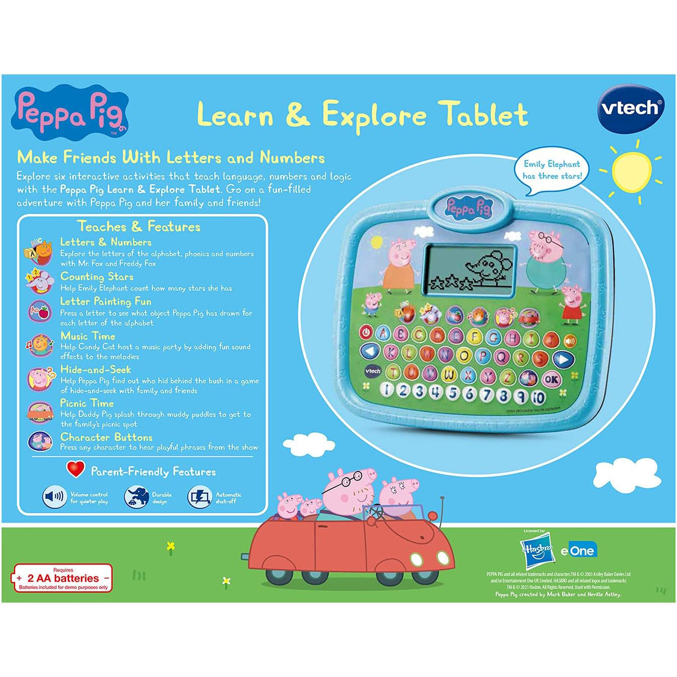 VTech Peppa Pig Learn and Explore Tablet