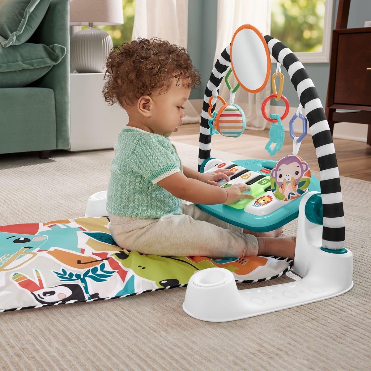 Fisher-Price Newborn Kick & Play Gym