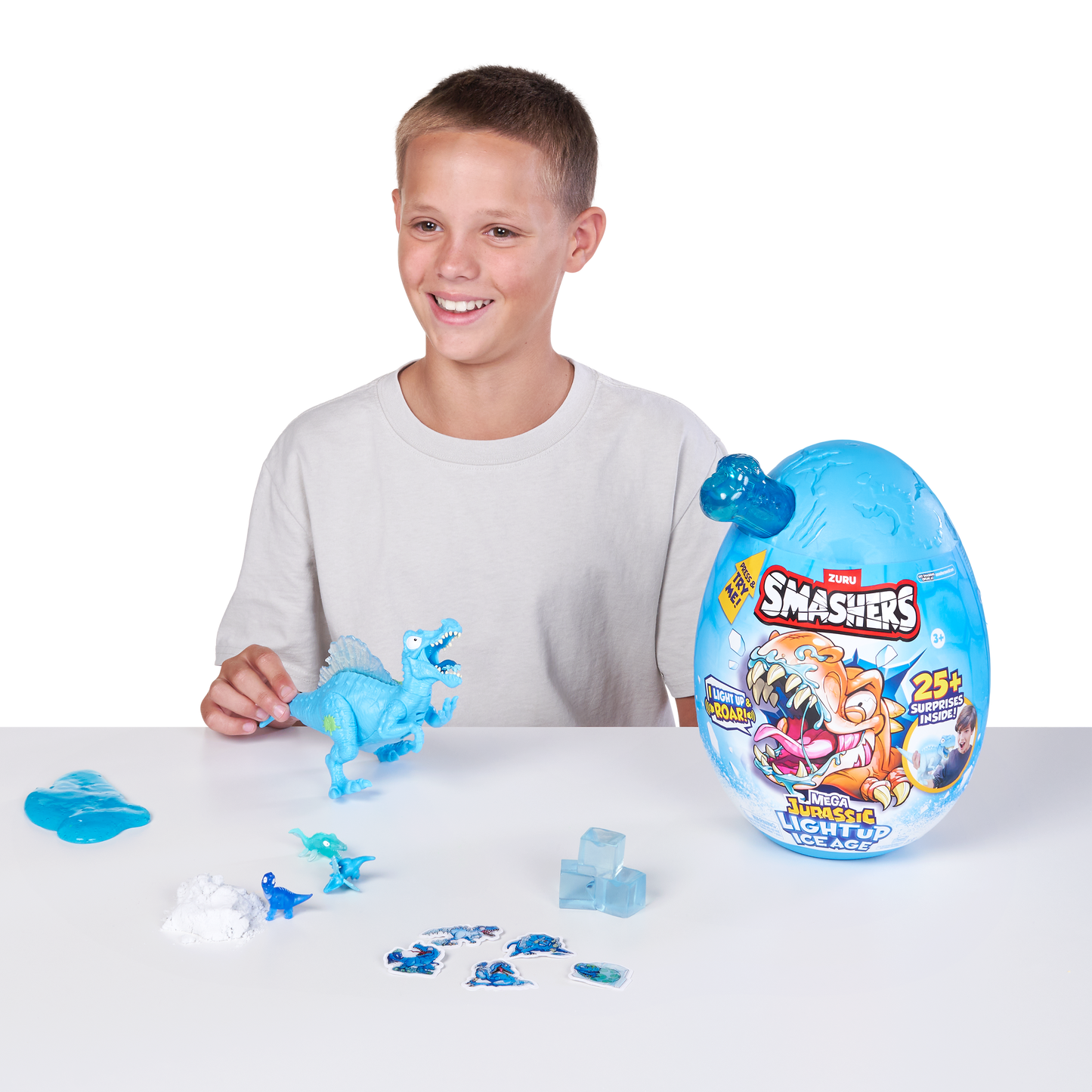 Smashers Mega Jurassic Light Up Ice Age by ZURU