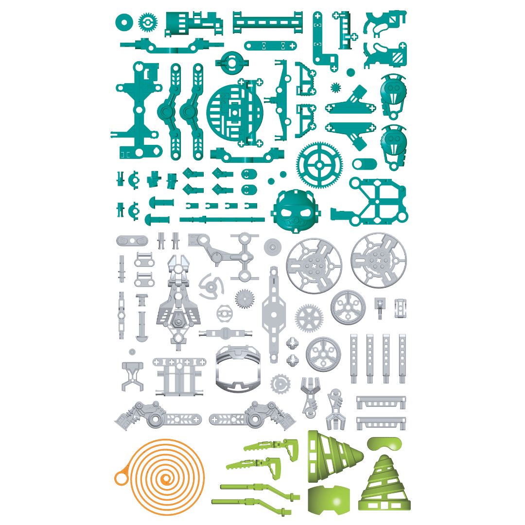 Clementoni Space Miner Robot 3 in 1