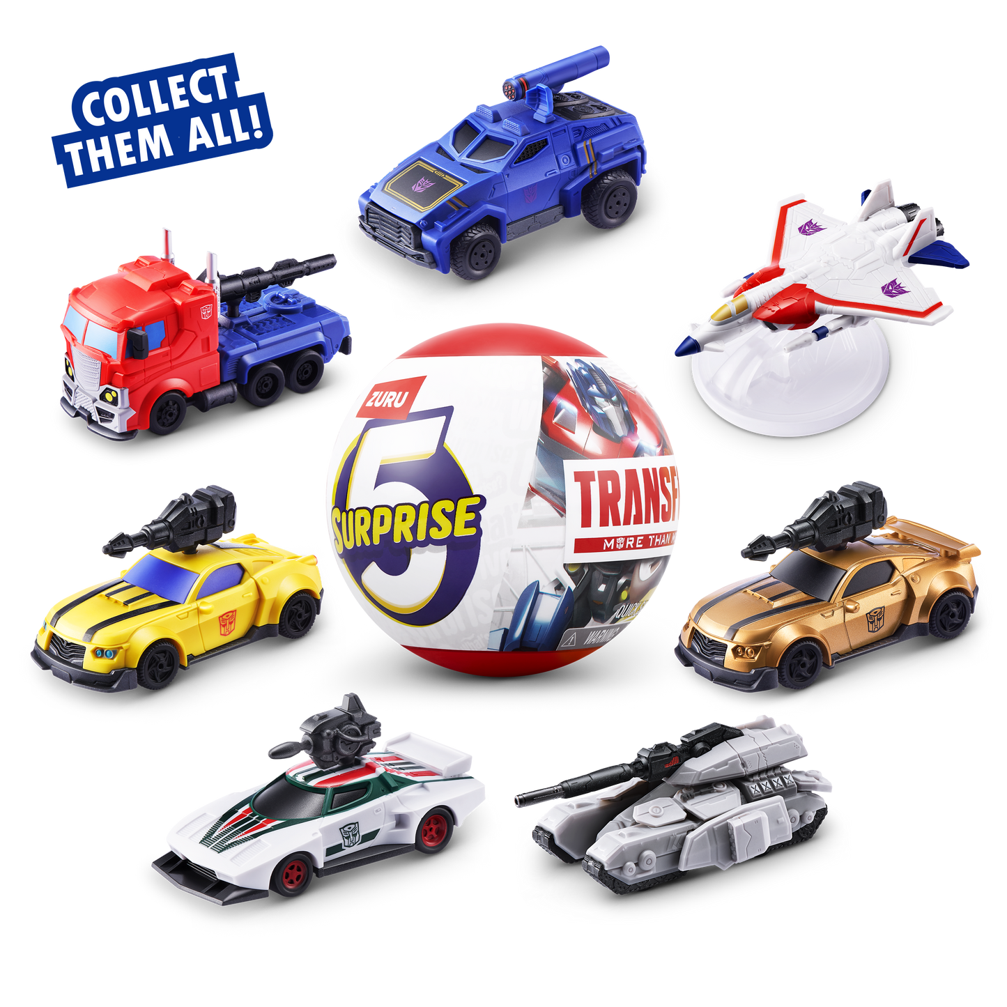 5 Surprise Transformers Series 1 by ZURU