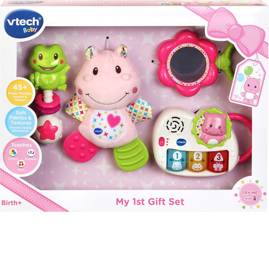 Vtech My 1st Gift Set - Teether, Rattle & Piano (Pink)