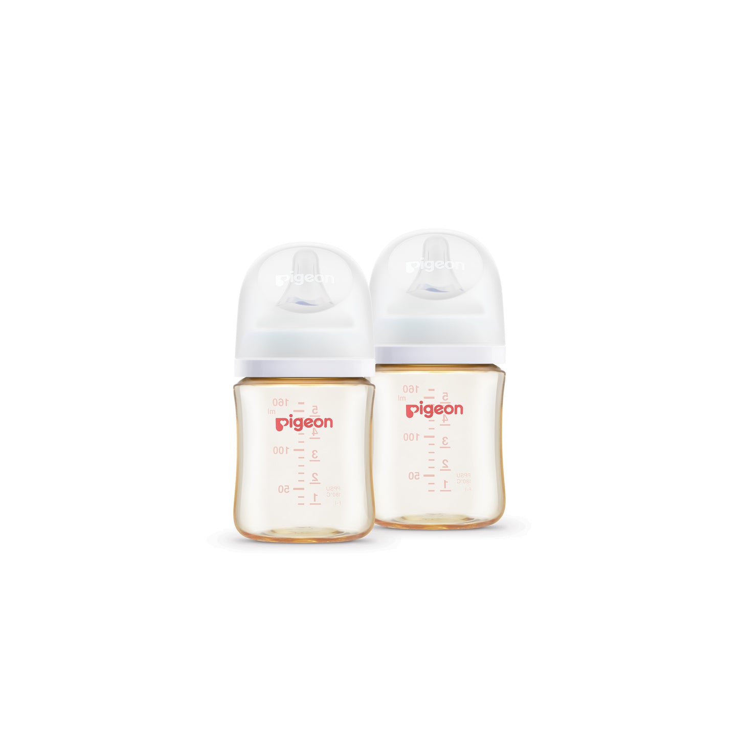 Pigeon SofTouch™ BPP Nursing Bottle PPSU 160ml Logo Twin Pack