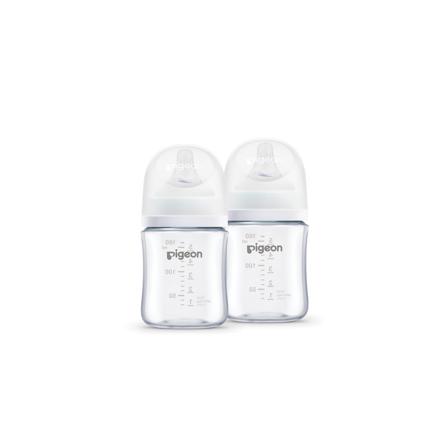 Pigeon SofTouch™ BPP Nursing Bottle T-Ester 160ml Logo Twin Pack