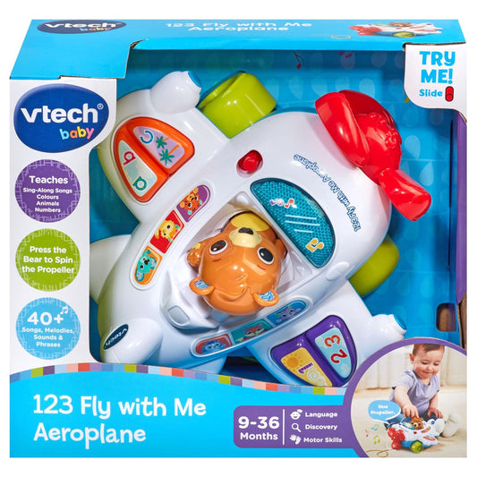 Vtech 123 Fly With Me Aeroplane