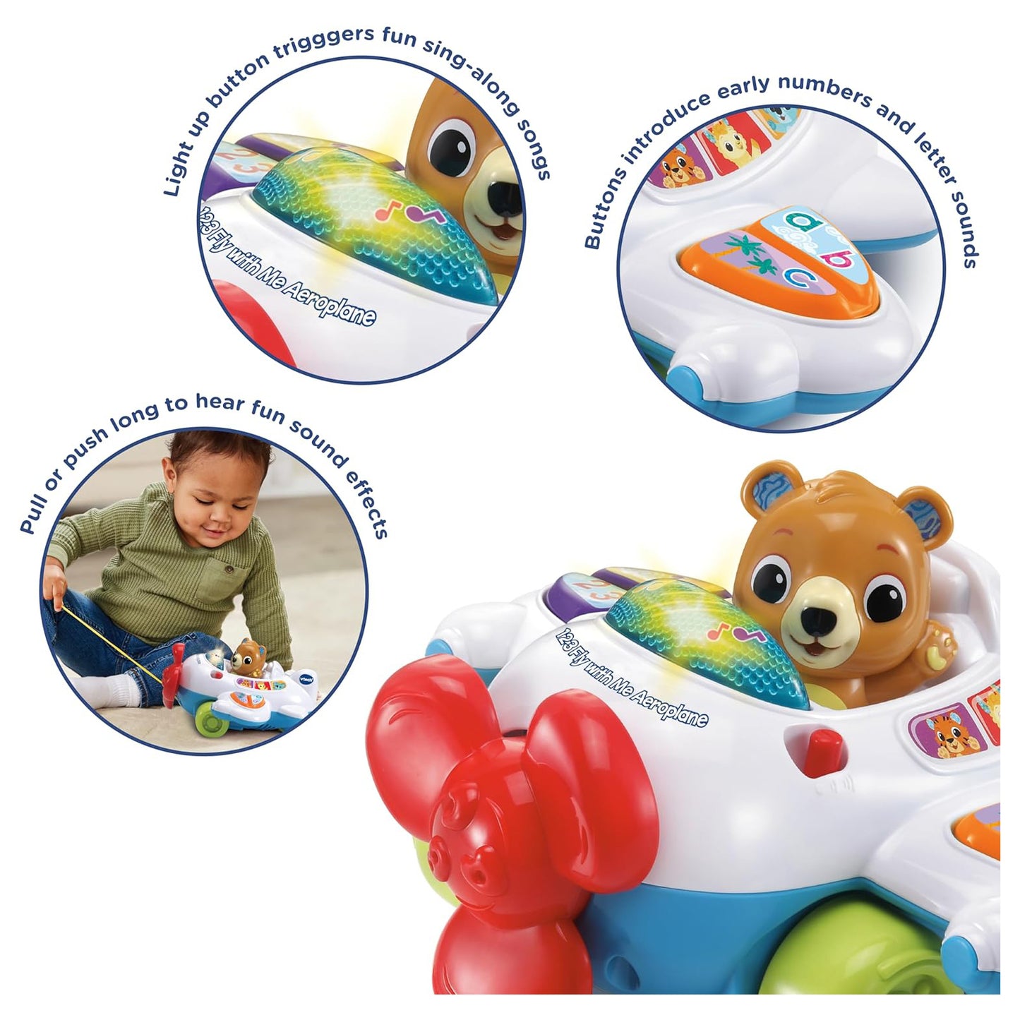 VTech 123 Fly With Me Aeroplane