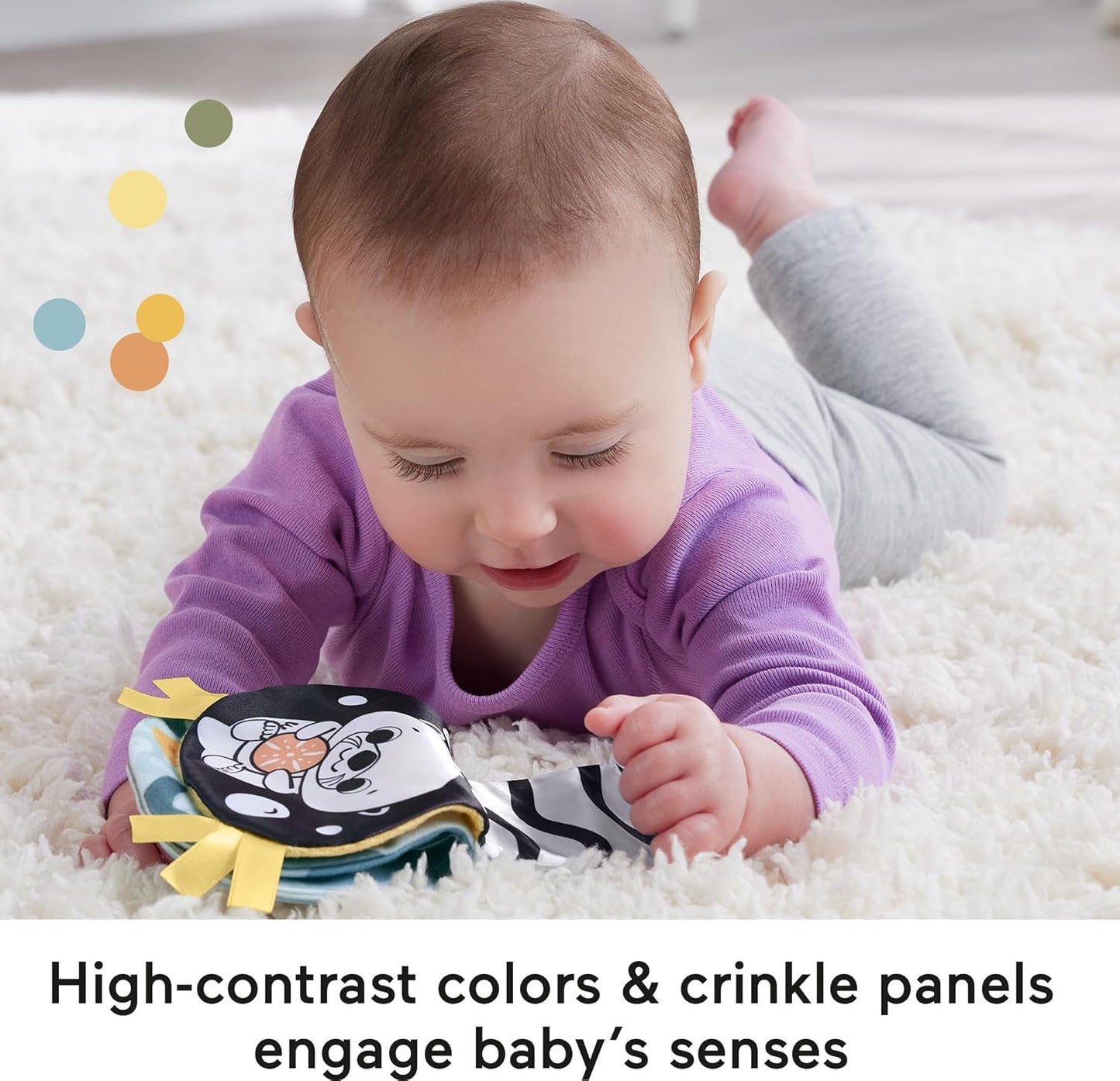 Fisher Price Tummy Time Otter Plush