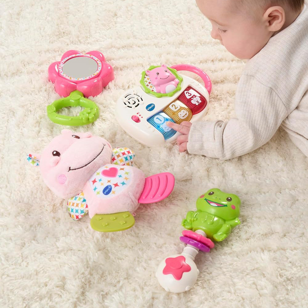 Vtech My 1st Gift Set - Teether, Rattle & Piano (Pink)
