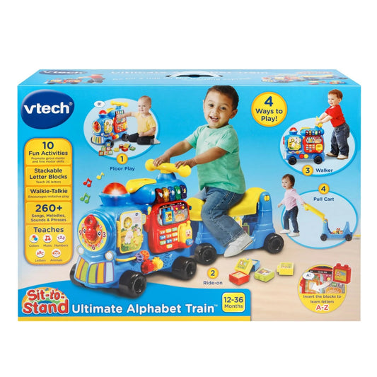 VTech Sit-to-Stand Ultimate Alphabet Train (Blue)