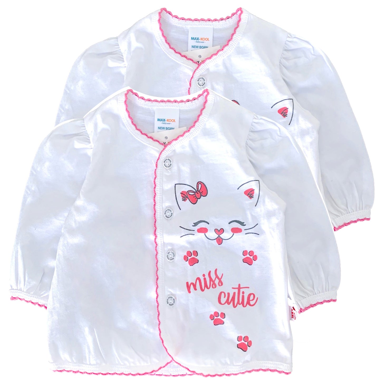 Max-Kool Baby Girl Miss Cutie Range (Long Sleeve Top)