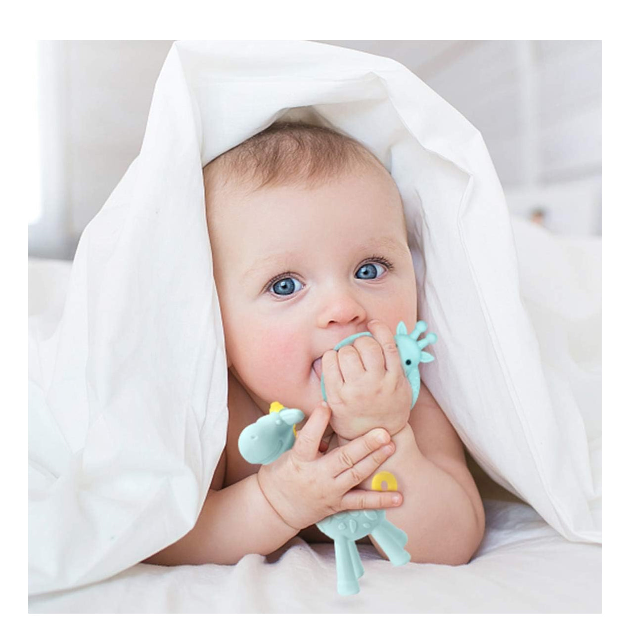 Silicone Giraffe Teether