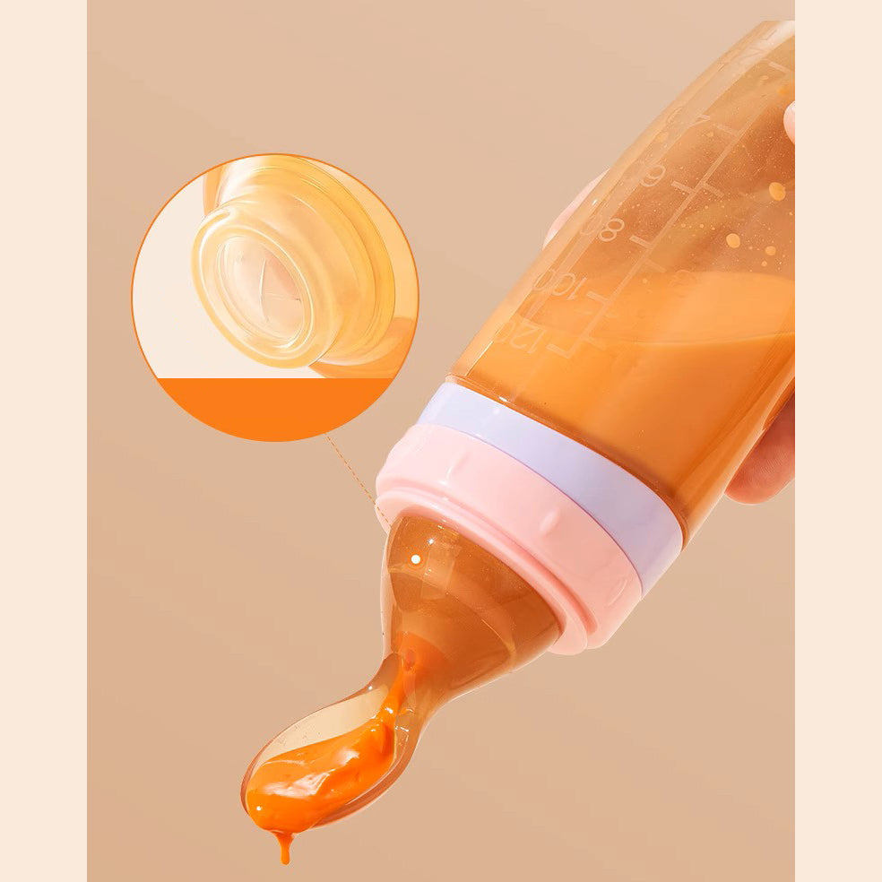 Baby Silicone Cereal/Puree Feeder