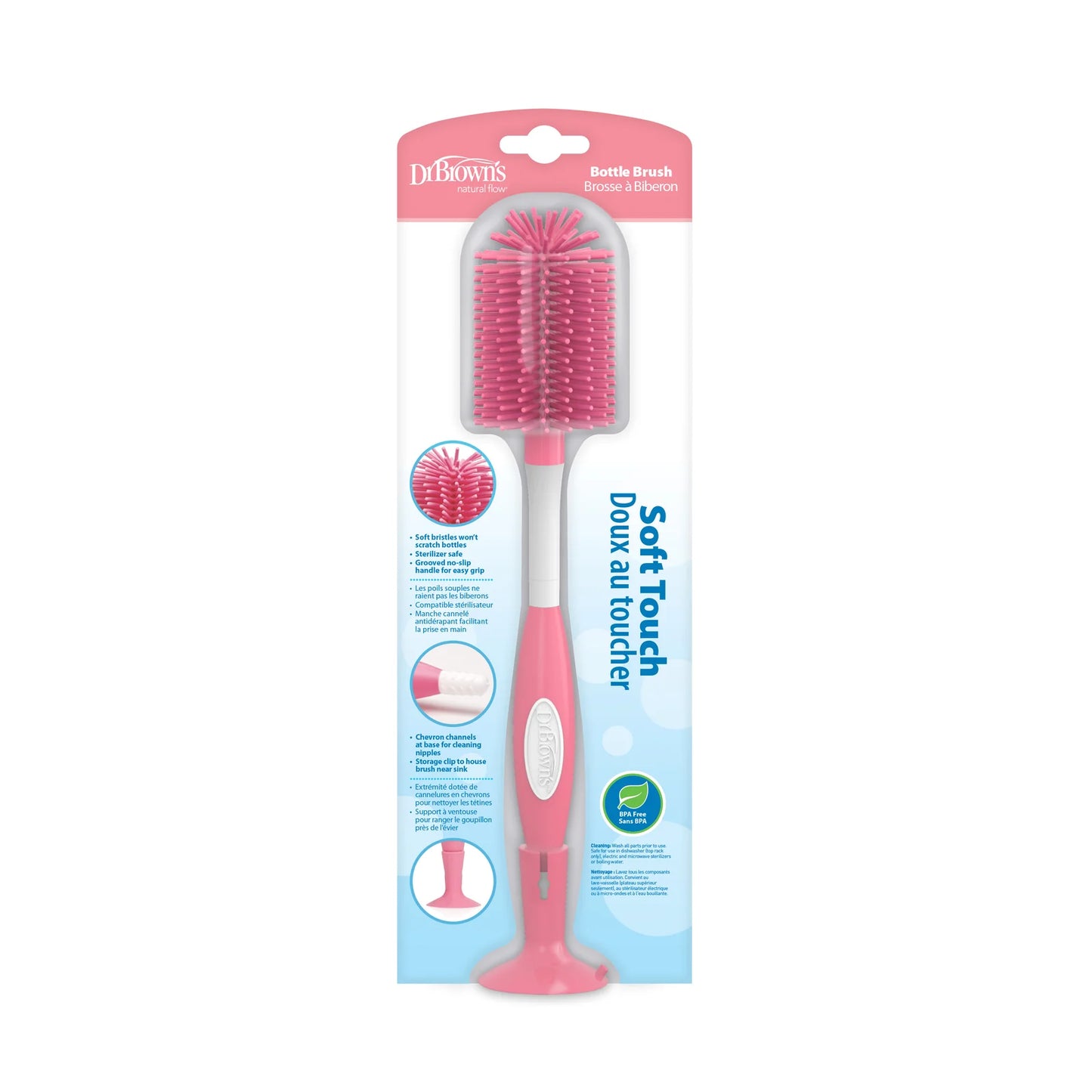 Dr Brown"s Soft Touch Bottle Brush