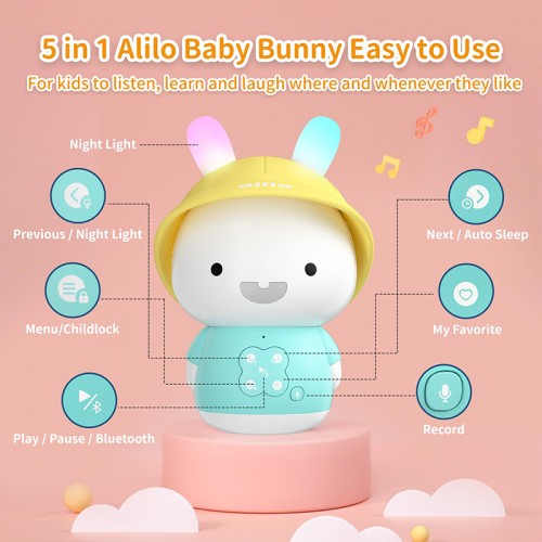 Alilo Baby Bunny Versatile Story Music Player