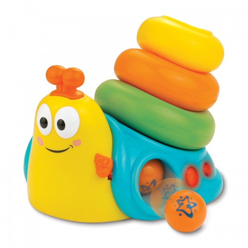 Hap-P-Kid Little Learner Musical Snail Stacker