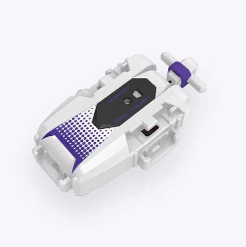 BEYBLADE X BX-56 String Launcher L (White × Violet)
