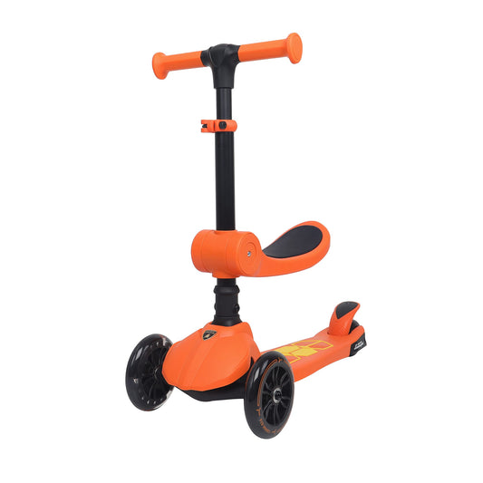 2 In 1 Twist Scooter – Orange