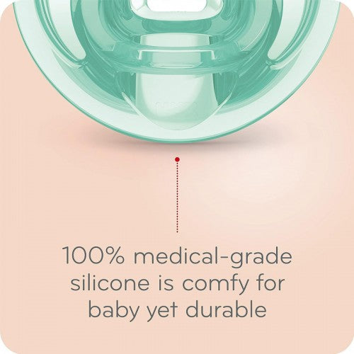 NUK Sensitive Silicone Soother (0-6 mth)