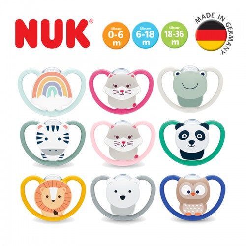 NUK Space Silicone Soother Pacifier 1pc/box (6-18mth)