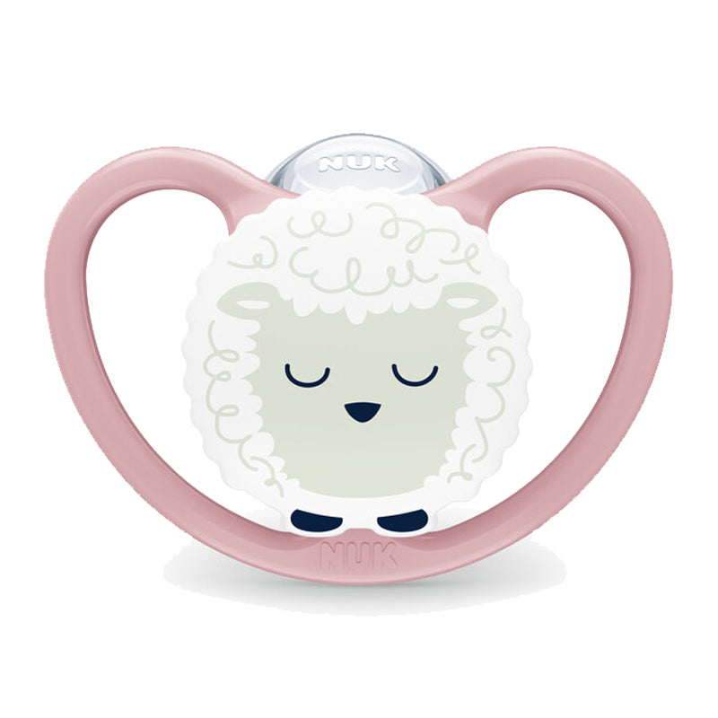 NUK Space Night Silicone Soother Pacifier 1pc/box (6-18mth)