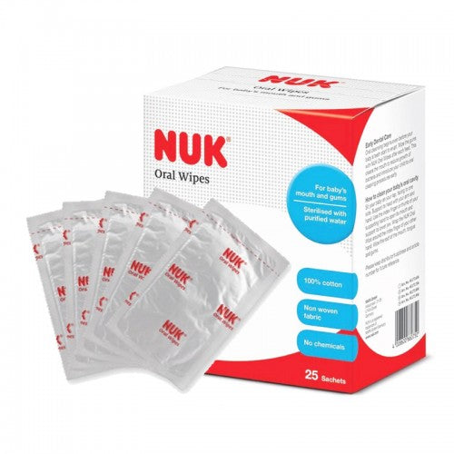 NUK Oral Wipes - 25 Sachet/ Box
