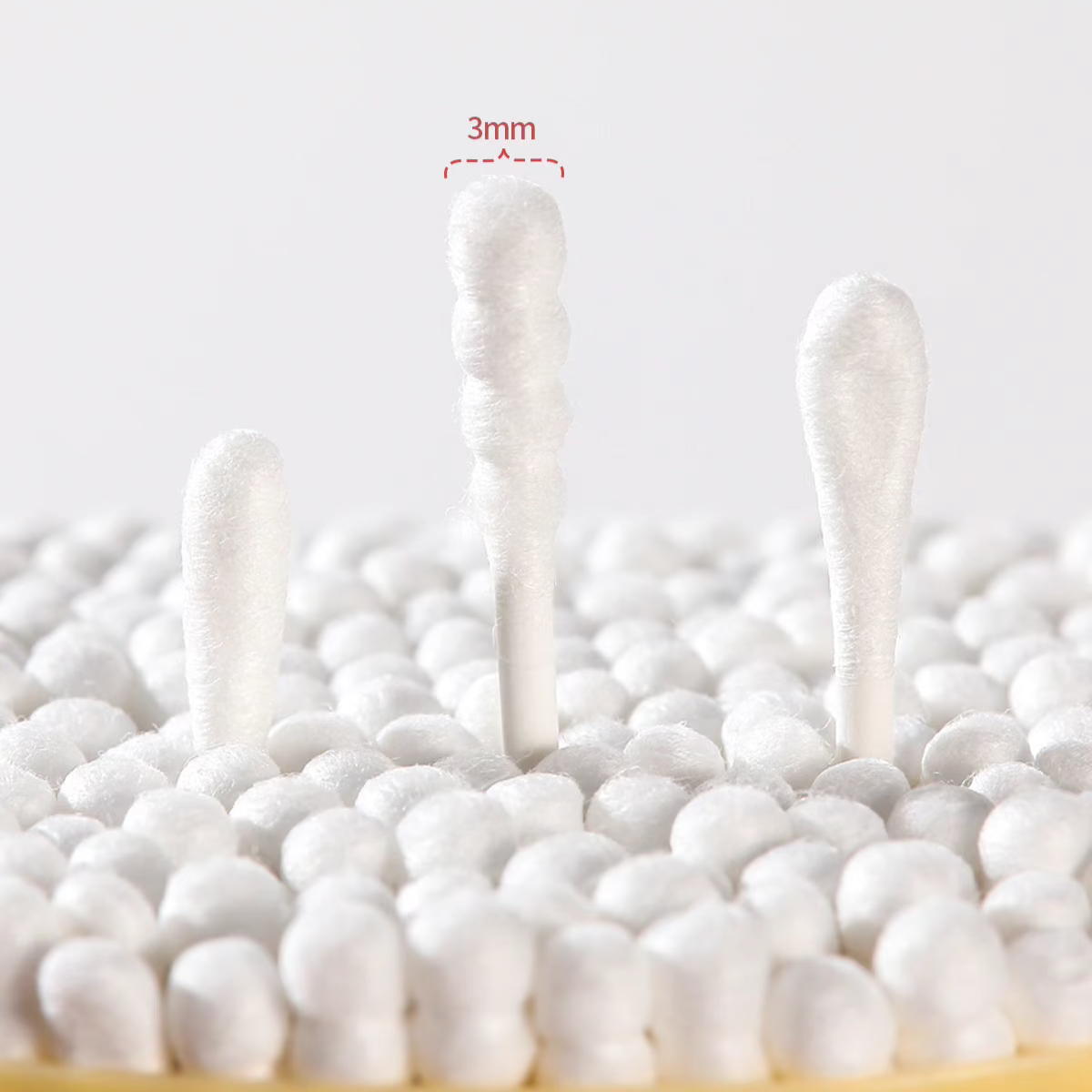 2 Type Of Swabs Head: Ring Cotton/Slim Cotton Buds (400pcs)