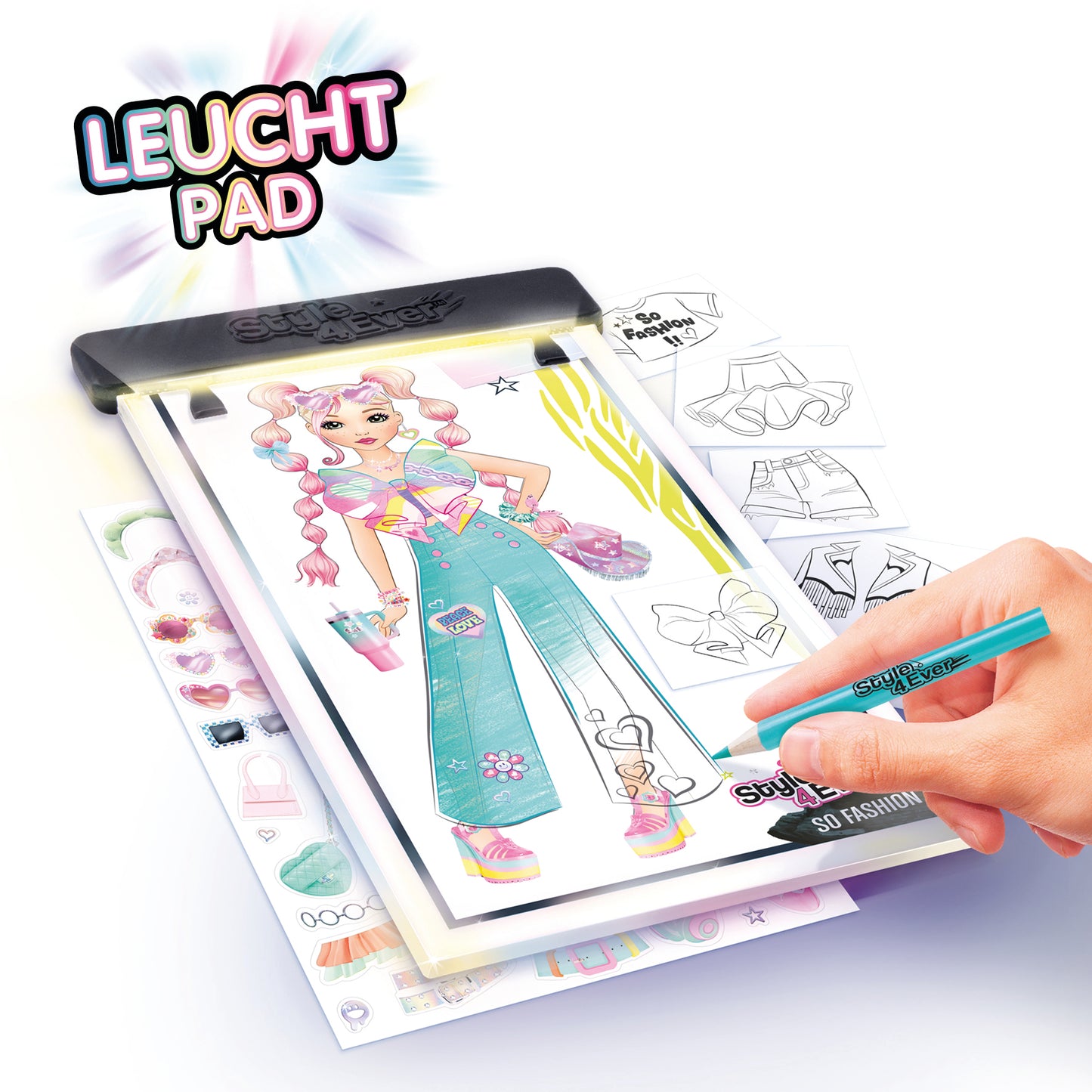 Style 4 Ever Fashion Designer Light-up Pad